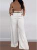 European & American Women's Wide-Leg High Waist Spring/Summer Fashion Casual Drape Pants