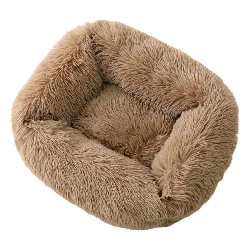 Creative Pet Bed Thicken Nest for Dogs and Cats Soft Plush Rectangular Sofa