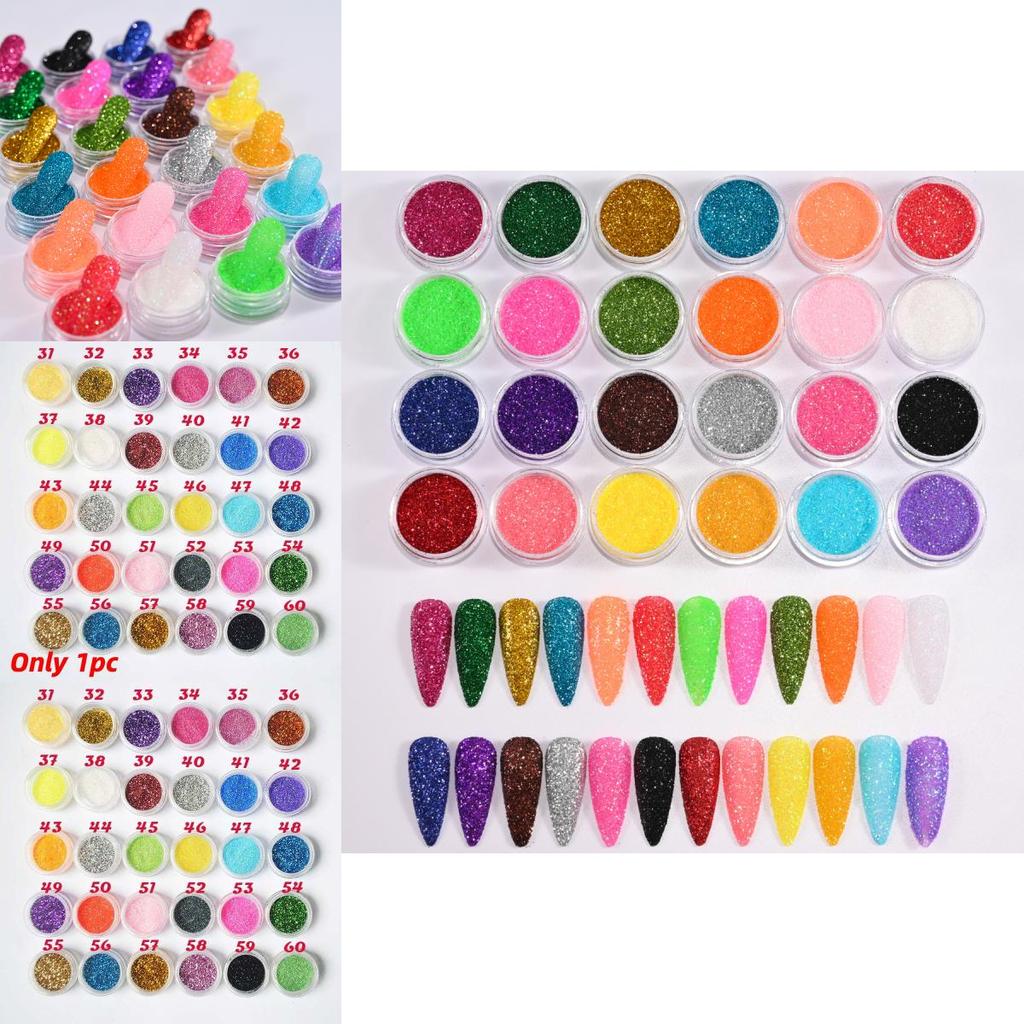30-color Sparkling Nail Art Party Temporary Shiny Makeup Set