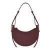 Design di nicchia Borsa a mezzaluna da sottoascellare Polene Borsa a sella Borsa a tracolla da pendolare parigina Versatile Borsa messenger Tendenza moda