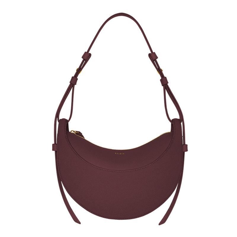 Design di nicchia Borsa a mezzaluna da sottoascellare Polene Borsa a sella Borsa a tracolla da pendolare parigina Versatile Borsa messenger Tendenza moda