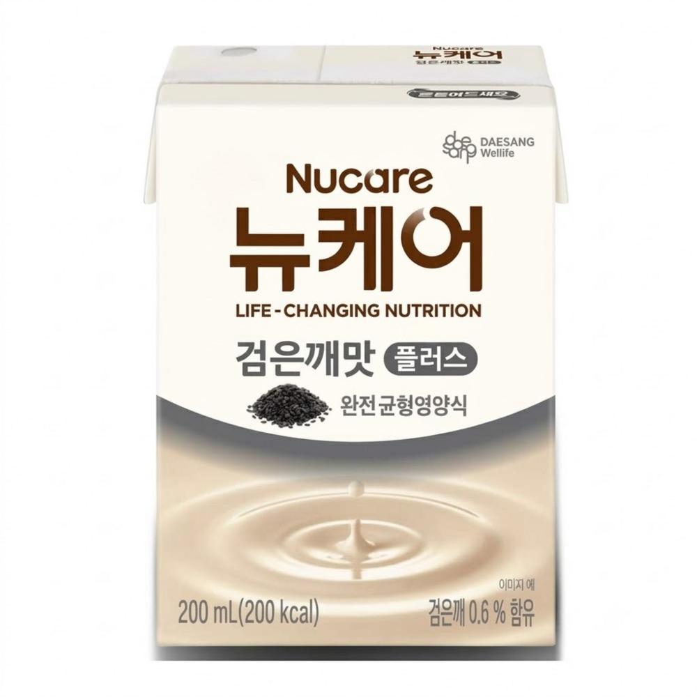 Patient Meal New Care Savory Flavor Black Sesame Plus (Select 1) 200ml 16 Pcs Nutritional Meal 16 Pcs Ingredients: May Be | 200ml 16 Pcs