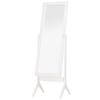 Full Length Mirror, Freestanding Adjustable Angle Dressing Mirror for Bedroom, Living Room, 148 X 47 Cm, White