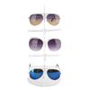 5 Pairs Plastic Eyeglasses Shelf Sun Glasses Display Stand Rack Storage Holder Black