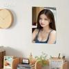 Metal Wall Art Woman Portrait Korean Beauty Poster Home Bar Cafe Decor