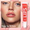 9 Color Moisturizing Mirror Fruit Lip Oil Natural Long-lasting Water Gloss Lip Gloss