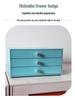 Wrought Iron Multi-layer Desktop Storage Box with Drawers for Keys, Combs, and Cosmetics