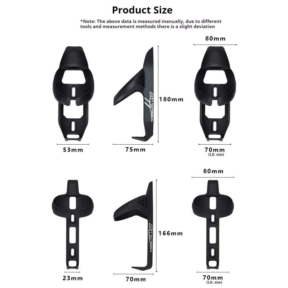 Ultralight Bike Water Bottle Holder Carbon Fiber Composite Bike Cup Holder Cycling Accessories