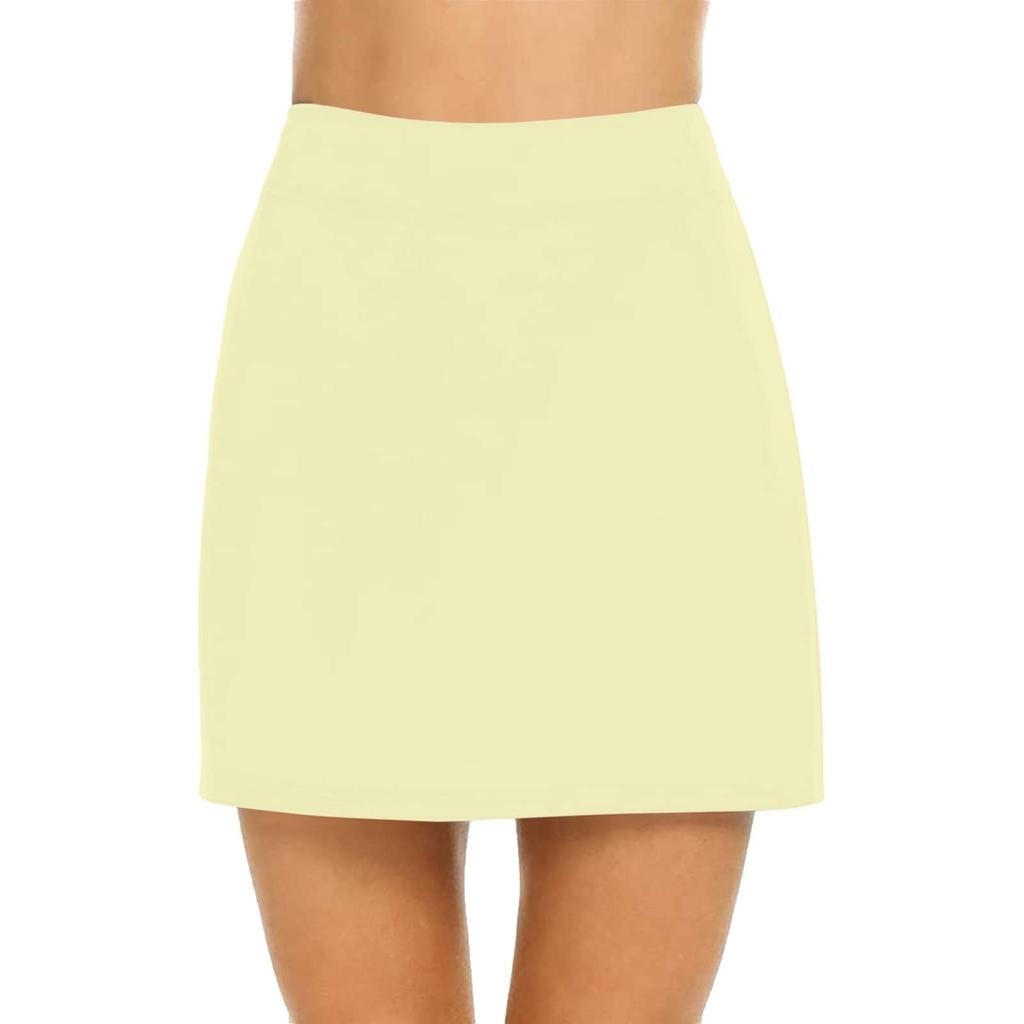 Elastic Yoga Culottes For Women Solid Athletic Shorts Lightweight High Waist Skinny Solid Joggers
