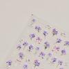 Bright Crystal Flower-De-Luce Nail Stickers Paper Nail Stickers DIY Creative Decoration
