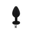 3Pcs/Set Safe Butt Plug With Crystal Detachable Jewelry Anal Plug Vagina Clitoris Vibrator Sex Toy