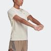 Adidas Running Logo Crew Neck Short Sleeve T-Shirt Women T-Shirts White HB9355