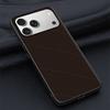 For iPhone 17 Pro Case X-Patterned TPU PU Leather PC Anti-Drop Phone Cover