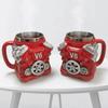 Com Caneca de Café Motor de Alça Retro Isolamento Caneca para Carro Presentes para Homens e Meninos