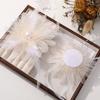Multi Use Design Pearl Feather Hair Accessory Floral Clothing Accessory  For Dress Decor