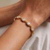 Popular love full diamond zircon stainless steel bracelet high-end titanium steel fashion versatile hand jewelry female spot