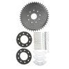 44 Tooth Sprocket with Mount Kit 9 Holes Better Transmission Performance for 50cc 66cc 80cc Motor Gas Engine