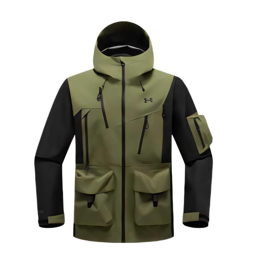 

Under Armour FW/AW24 Camping Series Windproof Casual Lightweight Jacket Unisex Jacket Dark-Green 14334210-0069 S