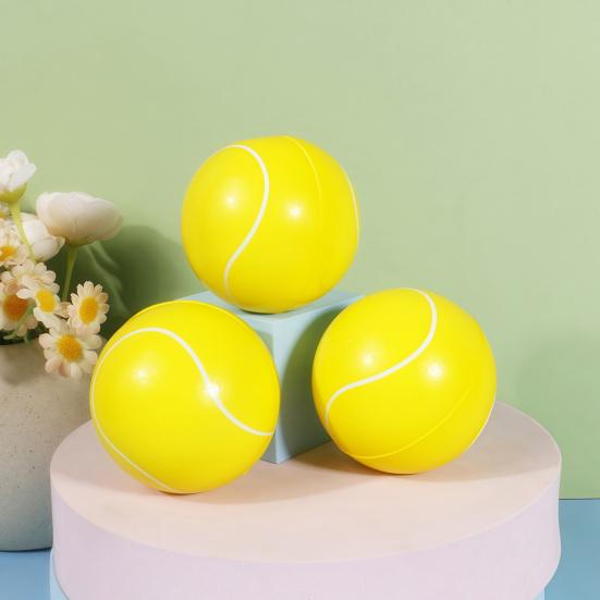 6Pcs Mini Sports Stress Ball Anxiety Relief Small Foam Football Baseball Basketball Tennis Soccer Kids Elastic Ball Fidget Sensory Toy
