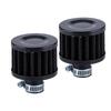 2pcs Vent Air Filter Cover Breather Filter Air Intake Crankcase Vent Valve 12mm/0.47" 2 Pack