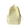 Summer Korean Version Fresh Solid Color Casual Size Backpack Large Capacity Primary and Secondary School Students Go Out To Play Small Backpack