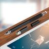 3 In 1 Cloth TipDisc  Pen High     Capacitive   for Mobile Phone Tablet(Black )