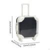 Doll Suitcase DIY Toy Tiny Jewelry Storage Case Role Playing Dress up Travel Luggage for