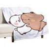 Bubu Dudu Throw Blanket Plush Fuzzy Cozy Blanket for Couch Sofa