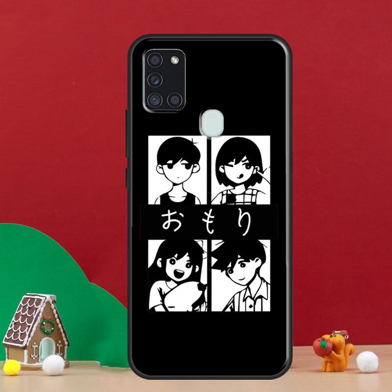 Omori Game Cover For Samsung Galaxy A54 A34 A14 A32 A12 A22 A52 A72 A13 A33 A53 A50 A52S A51 A71 Back Case