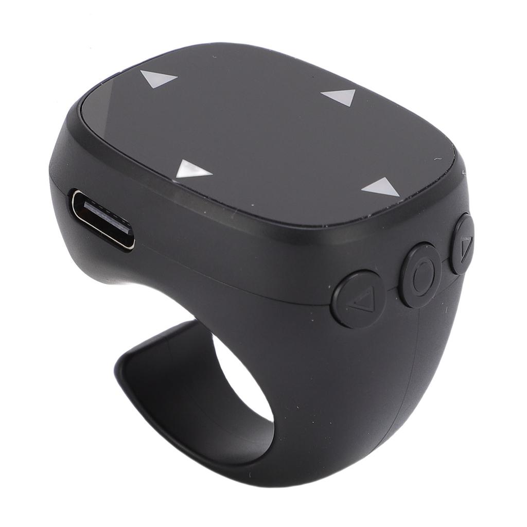 Scrollring Touch-Steuerung Seite umblättern Bluetooth Kabelloses Telefon Tablet Kamera Fernbedienung Schwarz