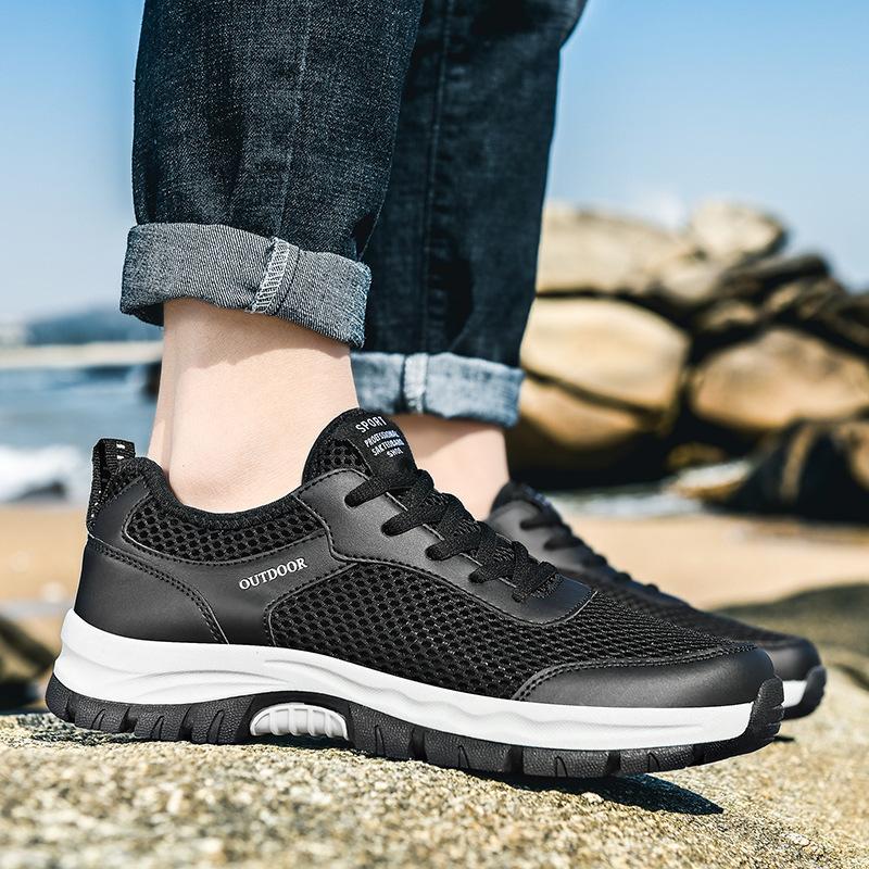 Large size men's shoes 2025 spring and summer new fashion trend casual shoes outdoor fashion running sports men's shoes
