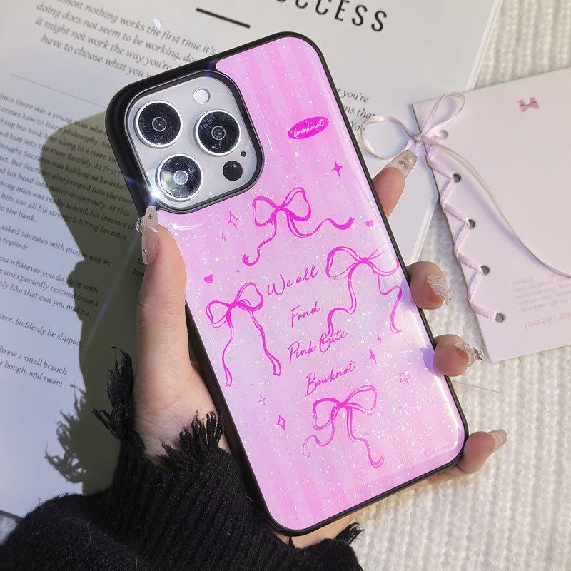 

Zhitai Glitter Drop Case for Apple iPhone 16Pro, 15, 14Pro Max, 13 - Elegant Design for Women iPhone 16 Pro