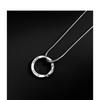 Necklace - A Versatile New Model of Horsewhip Chain with Titanium Steel Pendant for Men's Necklace