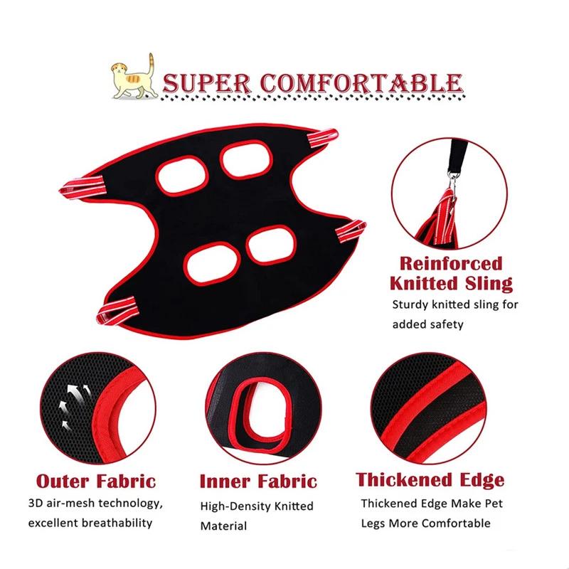 XS-L Size Cat Dog Grooming Hammock Helper Pet Hammock Dogs Repairing Nails in Beauty Restraint Bag Cleaning Tools Pets Products