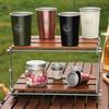 Stainless Steel Drinking Cup Heat-Resistant Rustproof Food Grade Dishwasher Safe Outdoor Camping Beer Tea Cup Coffee Mug