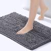 Chenille Bathroom Mat, Water Absorbent Quick‑Drying Floor Mat, Non‑Slip Door Mat for Home Bedroom Bathroom