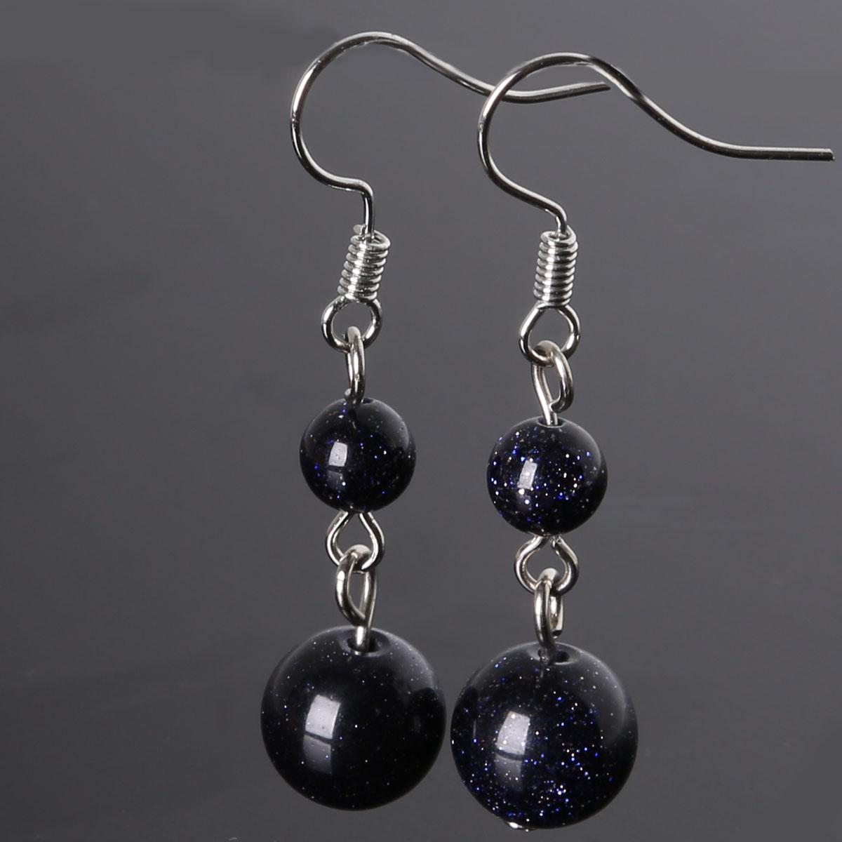 

Каменные бусины Агатовые серьги для женщин и девочек Ювелирные изделия Аксессуары