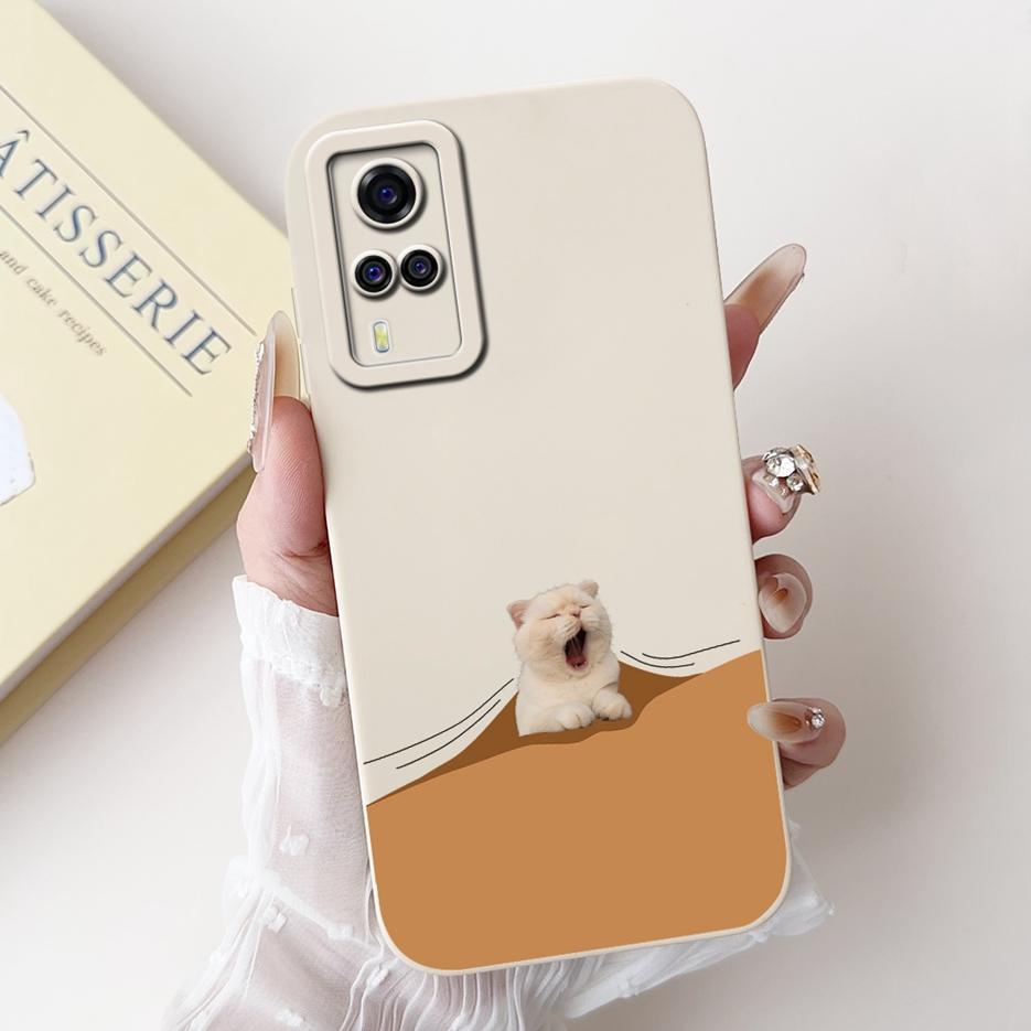 For Vivo Y31 Case Vivo Y51 2020 V2030 Cute Dog Cartoon Phone Case For Vivo Y53s 4G VivoY33 V2057 Vivo Y31 Y51 Soft Covers Fundas