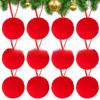 12pcs/set Bow Pom-pom Christmas Decor Set Christmas Stocking Pendant Green Hairpin Rabbit Green Ball Christmas Tree Ornament