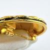 CHANEL COCO Mark Stylish Outing Matrasse Brooch  gold Women Used