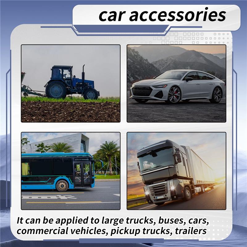 Precise 12V-24V 7 Inch TFT LCD Color HD Monitor For Car Truck CCTV Reverse Rear View Backup Camera чёрный