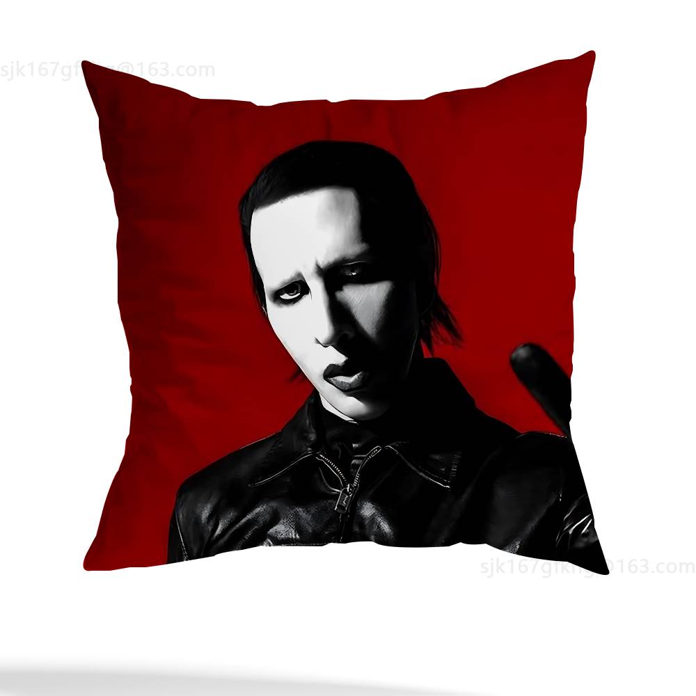 M-Marilyn Manson povlak na polštář obývací pokoj potah na polštář pohovky ložnice potah na polštář postele domácí dekorace