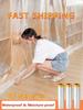 Various Lengths Dust-proof Masking Tape Plastic Drop Cloth Dust Protection Masking Film Cover For Automobile Furniture