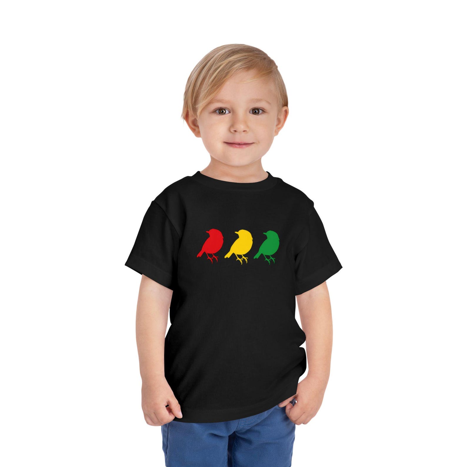 Three Little Birds Toddler Short Sleeve Tee S