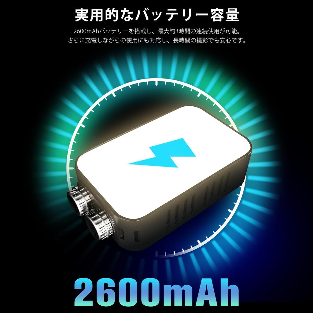 Niceveedi RGB Photography Light, 10W High Output LED Video Light, 1600 Lux, 2500K-7000K Color Temperature Adjustable, 360° Full Color, 13 FX Modes, Me