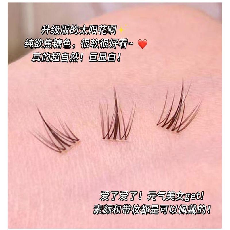 Aimo - Natürliche Wimpernbüschel in Farbe