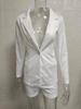 Women's Elegant Autumn/Winter Slim Two-Piece Suit: Short Pants & Top 2024