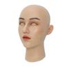 Masque Realistic Silicone Head Party Masks Full Head Mask With Delicate Makeup for Crossdresser Cosplay Crossdress