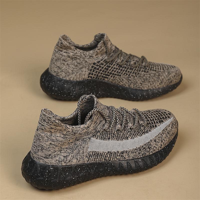 TUINANLE Pánske bežecké topánky sieťovaná priedušná platforma tenisky na šnurovanie ľahké tenisky vulkanizované topánky