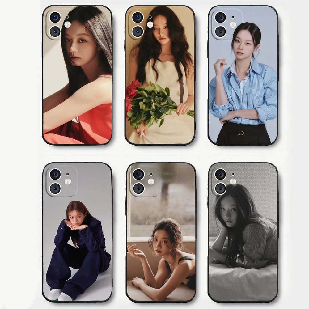 Korean Singer And Actor Lee Hyeri Phone Case For IPhone 17 Air 16 15 14 13 Pro Max 11 12 Black Silicone Cover